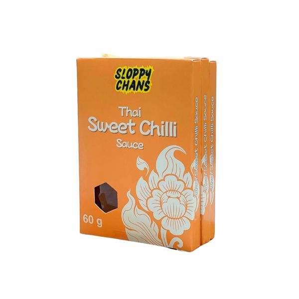 Sloppy Chans Thai Sweet Chilli Sauce 60g 3 Pack