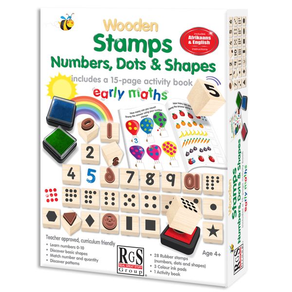 RGS Group Numbers Stamp Set and Activity Book