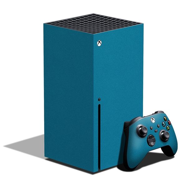 Premium Vinyl Decal Skin for Xbox Series X - Caribbean Shimmer (3M Vinyl)