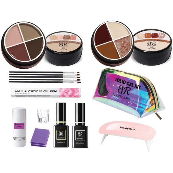Travel Kit With Mini Uv Led Lamp Set B image