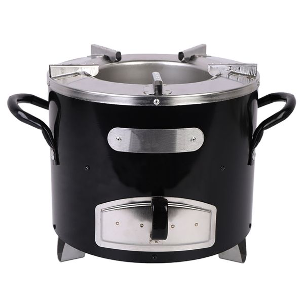 Modern Stainless Steel Charcoal Stove &amp; Braai - Mbaula FX-9191