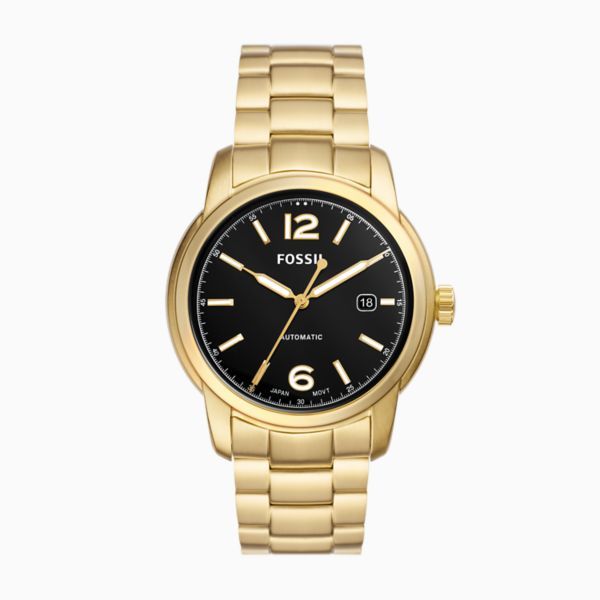 Fossil Men's Heritage Automatic GoldTone Stainless Steel Watch ME3232 Shop Today. Get it