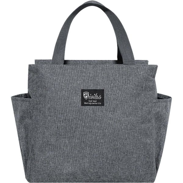 Grey Rectangular 1 Lunch Box