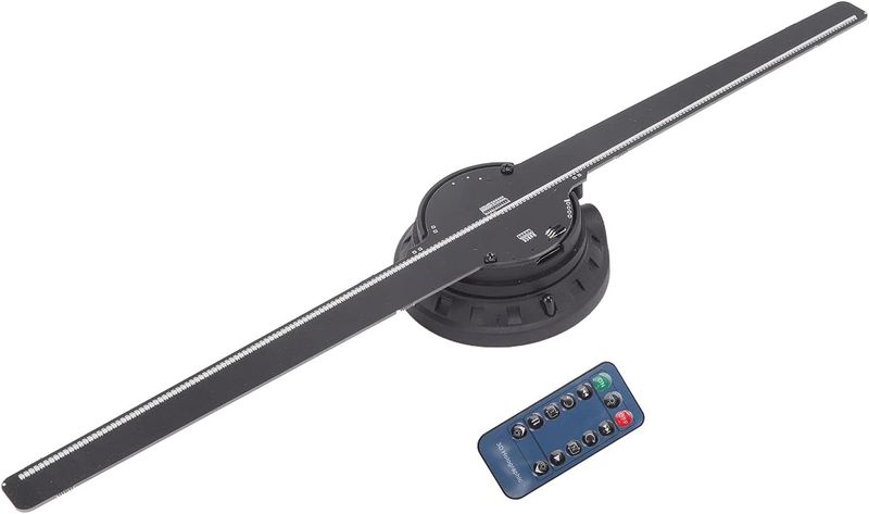 224 RGB LED Air Imaging 3D Fan Holographic Video Projector