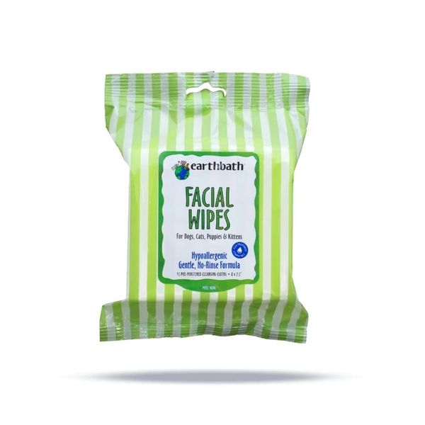 Earthbath Dog Facial Wipes - Melon &amp; Cucumber