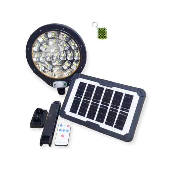 CC7702-25 LED Solar Powered Induction Street Light 100W And A Keyholder