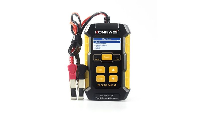 KONNWEI KW510 Car Battery, Charger, Repair Test Equipment 3in1