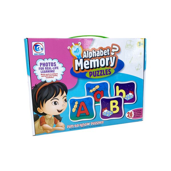 Alphabet Memory Puzzle Learning Game