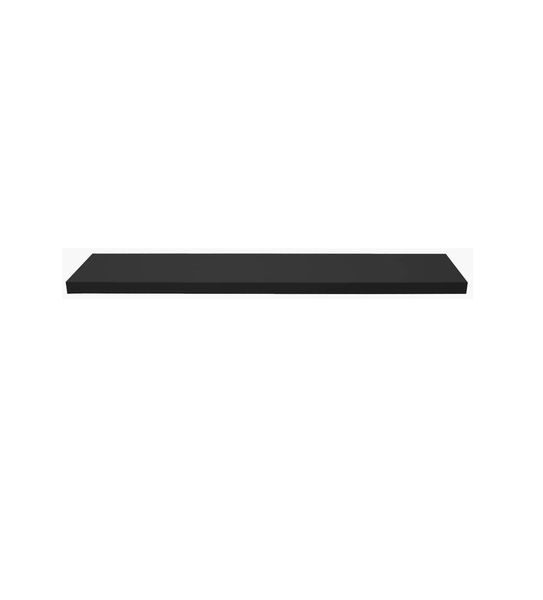 Black Wooden Floating Shelf - 60cm