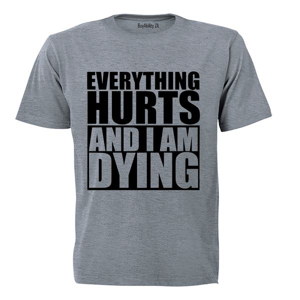 Mens T-Shirt - Grey image