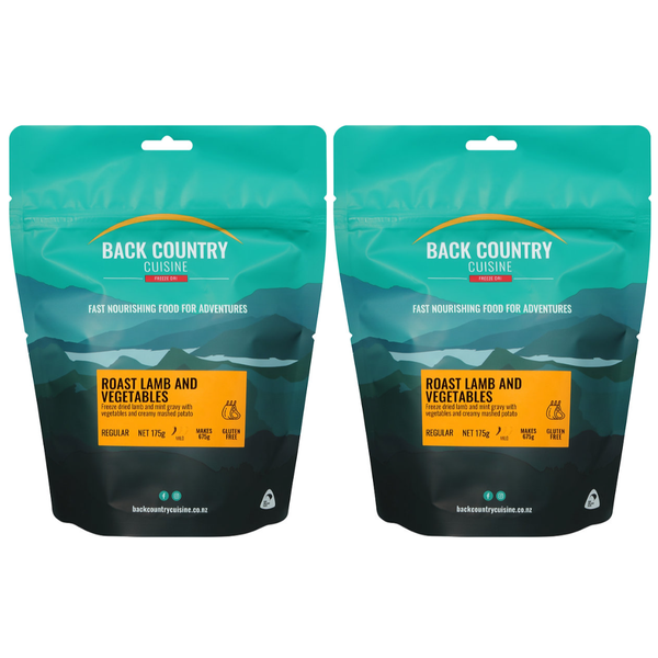 Back Country Cuisine Roast Lamb &amp; Vegetables 175g x2