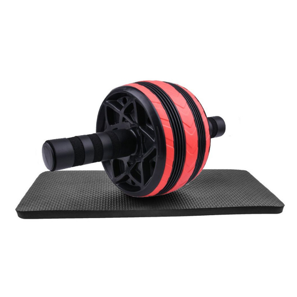 DH - Abdominal Single Round Ventral Wheel With Matt - Red