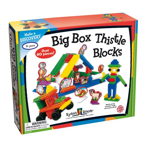 Ryan's Room Thistle Blocks: 66 Pieces