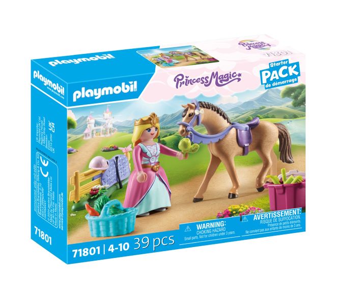 Playmobil Princess Magic - Starter Pack Princess with Horse - 39 Piece