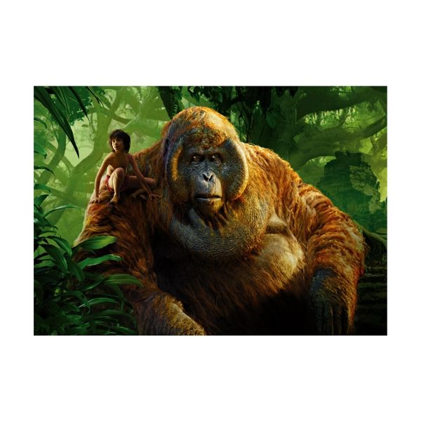 King Louie and Mowgli - A1 poster