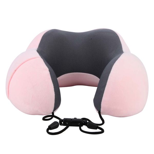 Slow Rebound Memory Cotton Neck Pillow Pink