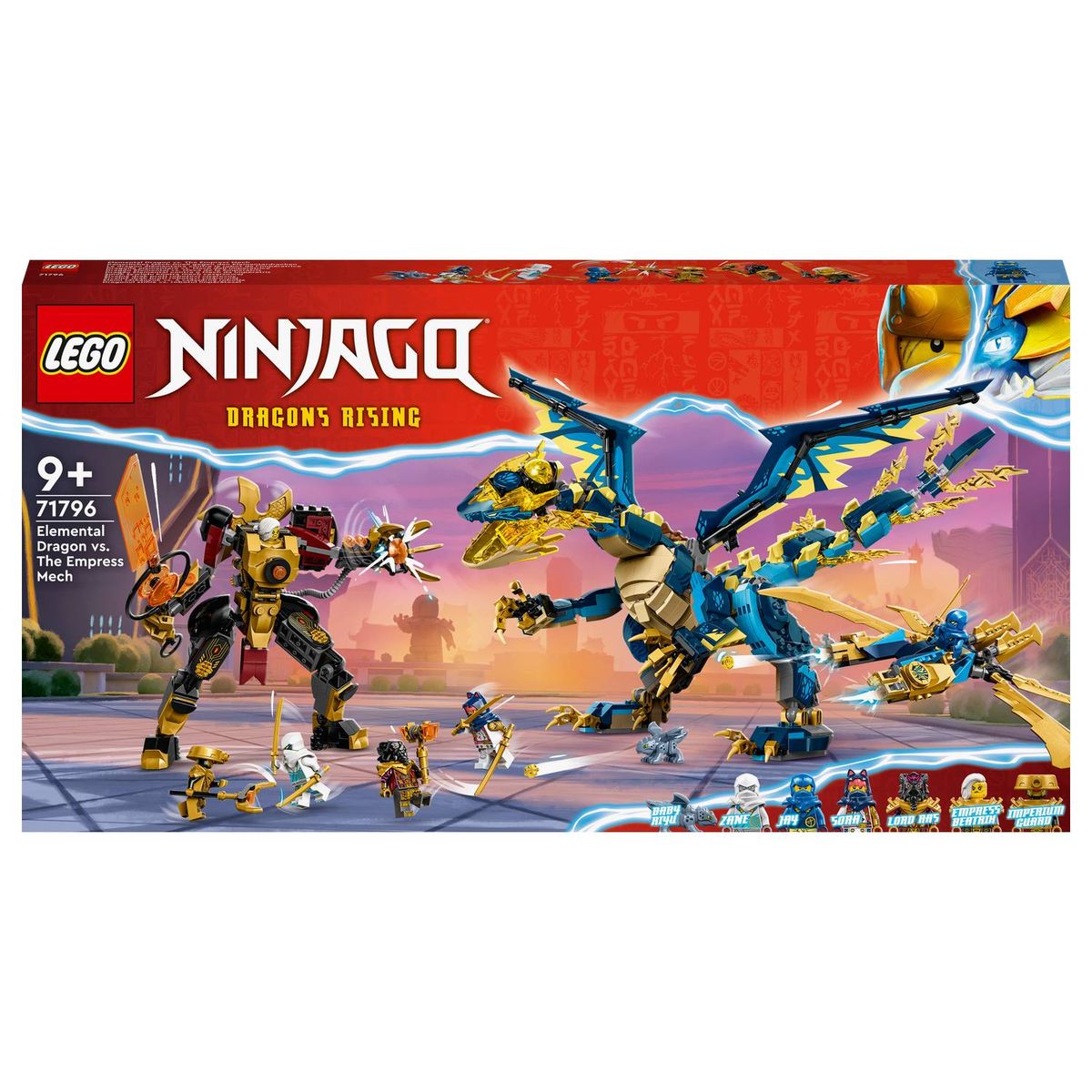 LEGO NINJAGO Elemental Dragon vs. The Empress Mech 71796 Building Toy Set 1 038 Pieces Shop Today. Get it Tomorrow takealot