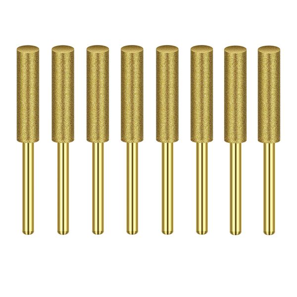8Pcs High Hardness Diamond Chainsaw Sharpener-Stone File,Diamond Sharpening