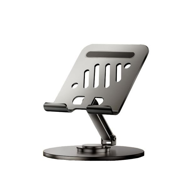 Tablet Stand, Metal Aluminium Tablet Stand,Stable and 360 Rotatable Base
