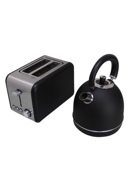 Dream World 1.8 Liter Dome Kettle &amp; Rectangular 2 Slice Toaster Combo