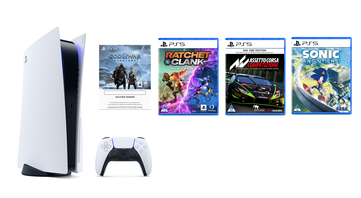 Playstation 5 Console Bundle With 4 Games PS5 Shop Today Get It 