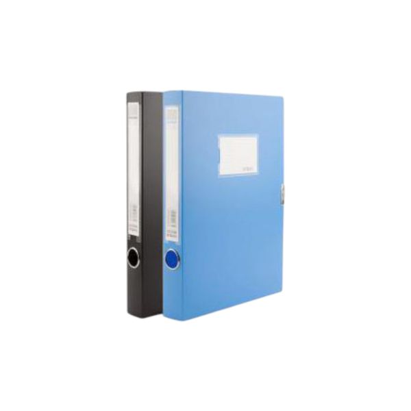 2 Set Black Blue File Box Document Box Office Supply