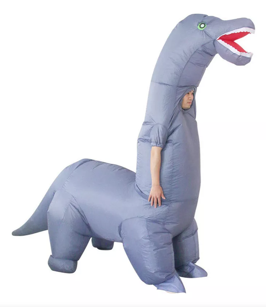 Giant Inflatable Dinosaur Dress Up - Adult -Diplodocus