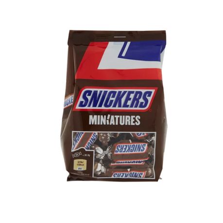 Snickers Miniatures Milk Chocolates - 2 x 130g