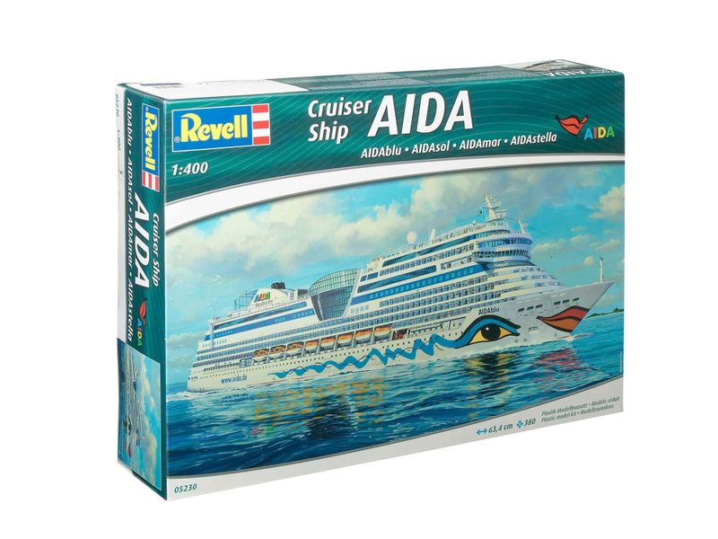 Revell 1/400 Cruise Ship AIDA Plastic Model Kit