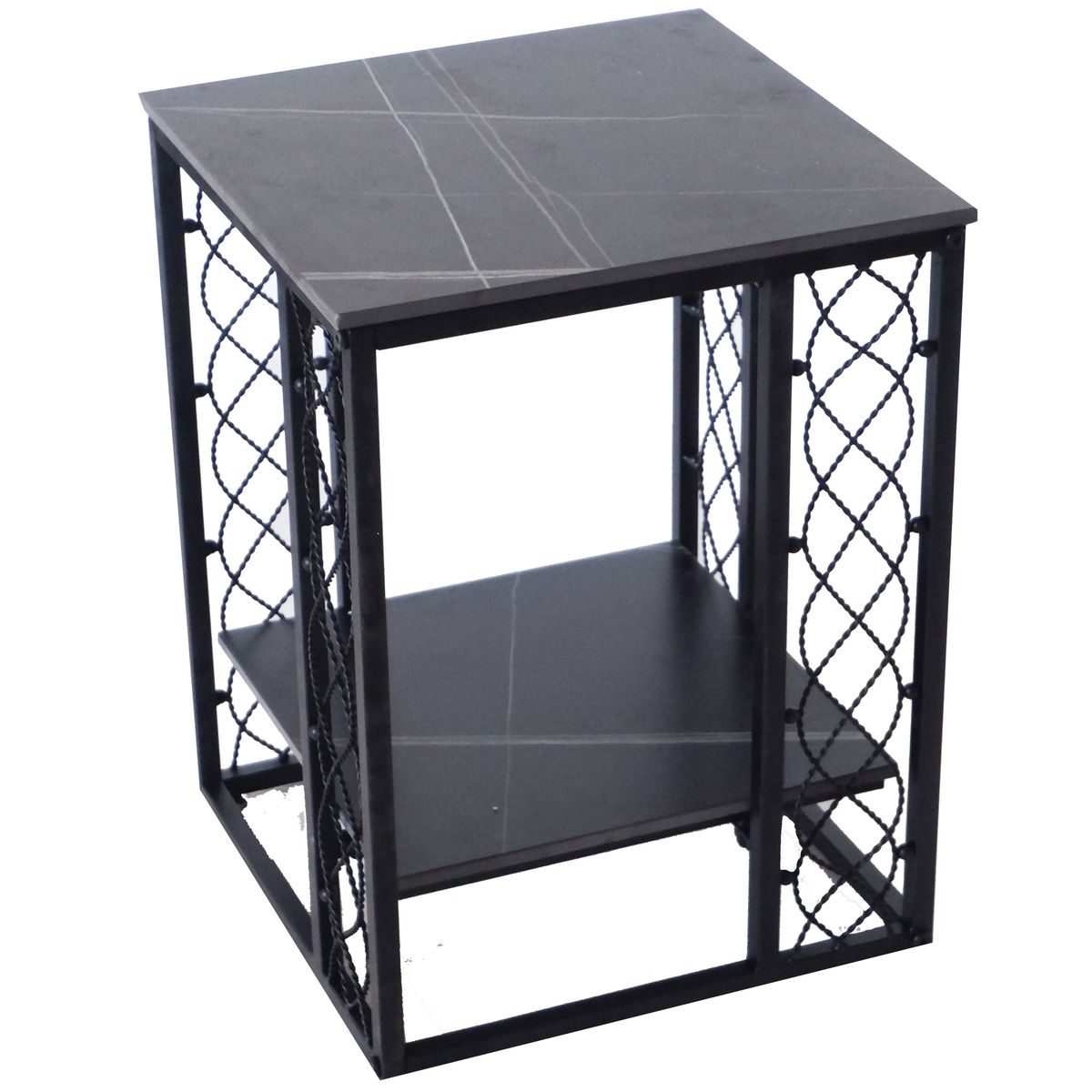 Rothbury Square Side Table Marble Top Buy Online in South Africa