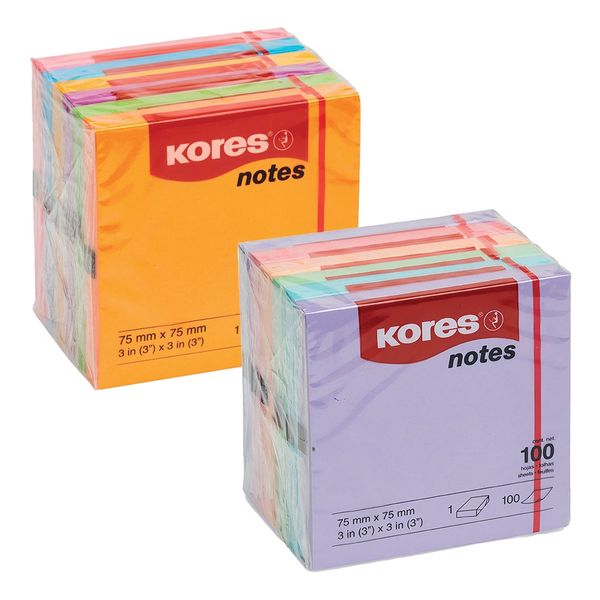 Kores Notes Bundle, Pastel and Neon