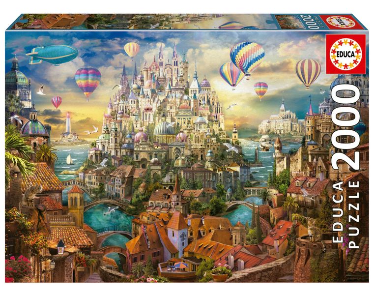Educa Dream Town 2000 Piece Puzzle