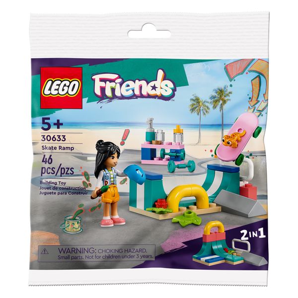LEGO® Friends Skate Ramp 30633 Building Toy Set (46 Pieces)