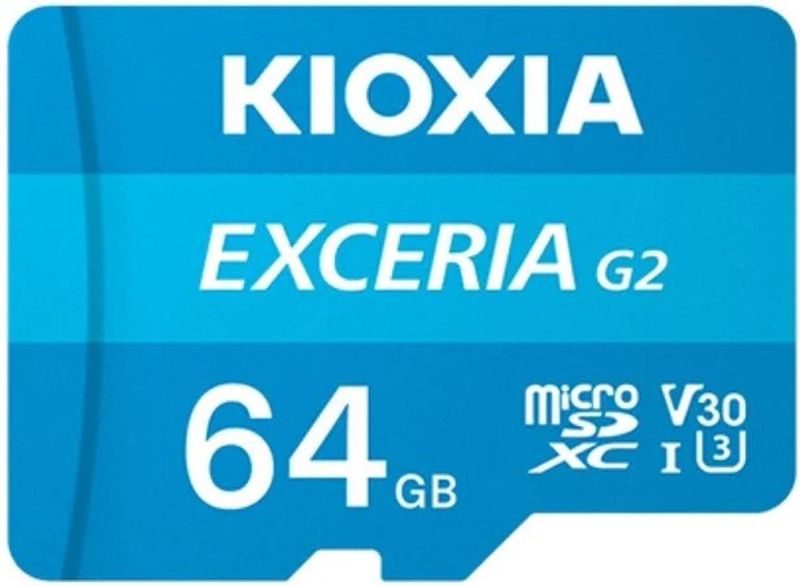 Kioxia Exceria G2 MicroSDXC Memory Card - 64GB