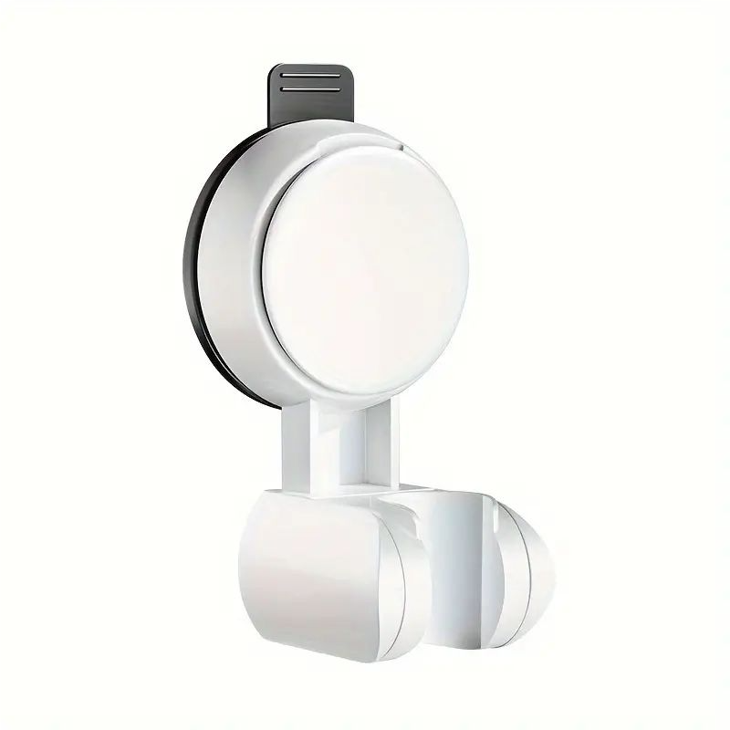 Suction Cup Showerhead Holder - Movable Shower Holder - White - 2 Pieces