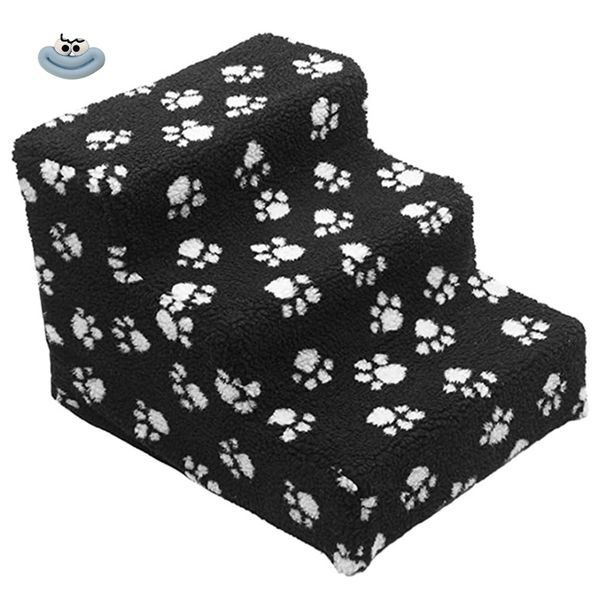 3 Step Dog Steps for Small to Medium, Removable and Washable