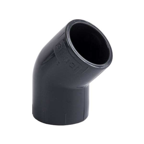 ERA - 45 Degree Solvent Elbow - Pipe Fitting - 110mm - Bulk Pack of 2