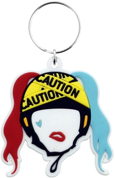 Birds of Prey - Harley Quinn Rubber Keychain
