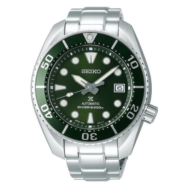 Seiko Sumo Prospex Mens Silver Stainless steel Watch-SPB103J1