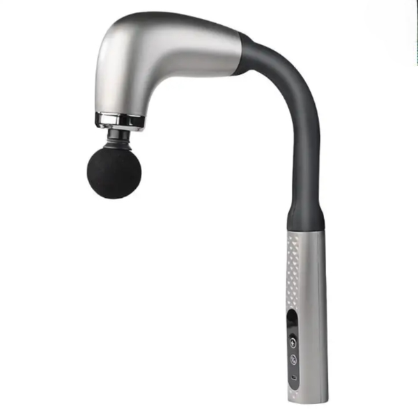 Handheld Pain Relief Muscle Massager - Silver