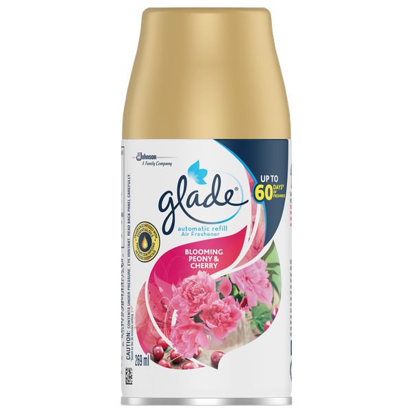 Glade Automatic Spray Refill Blooming Peony &amp; Cherry 269ml