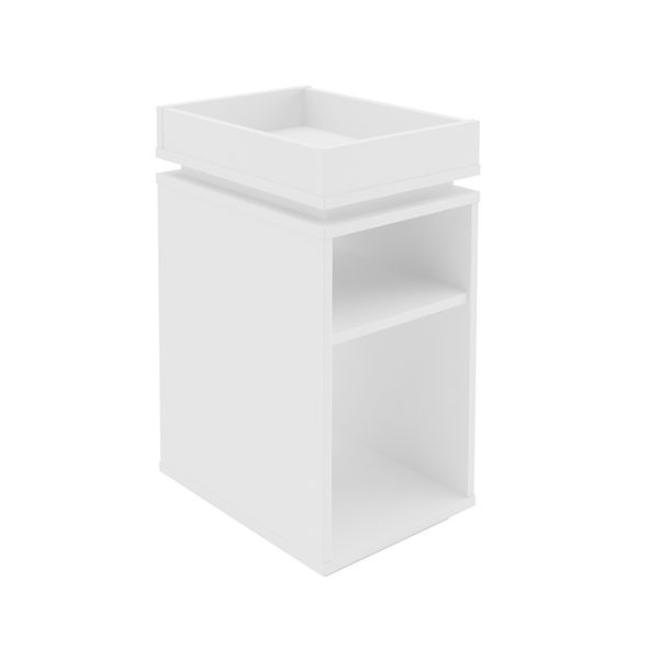 Olivia End Table White
