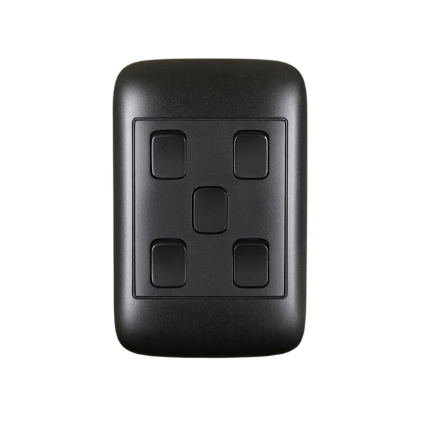 Onesto Oracle 4x2 5 Lever 1 Way Switch