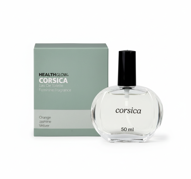 Healthglow Corsica Eau De Toilette 50ml - Fresh Mediterranean - 2 Pack