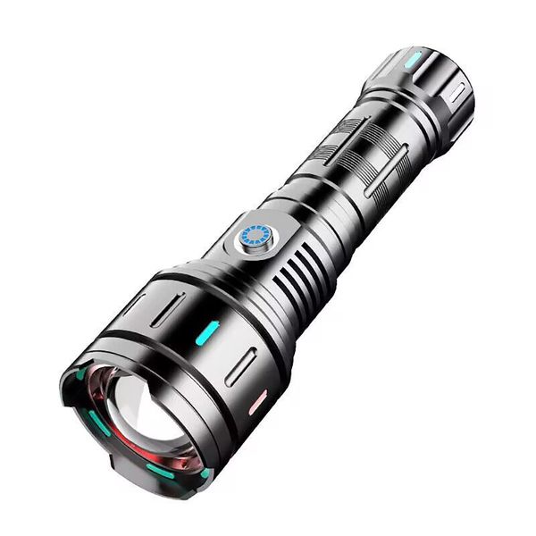 5 Light Mode Rechargeable Waterproof LED Flashlights 3000 lumen with Broken