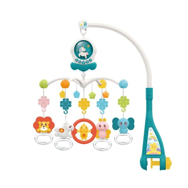 Multifunction Baby Bed Bell Musical Crib Mobile with Music and Light