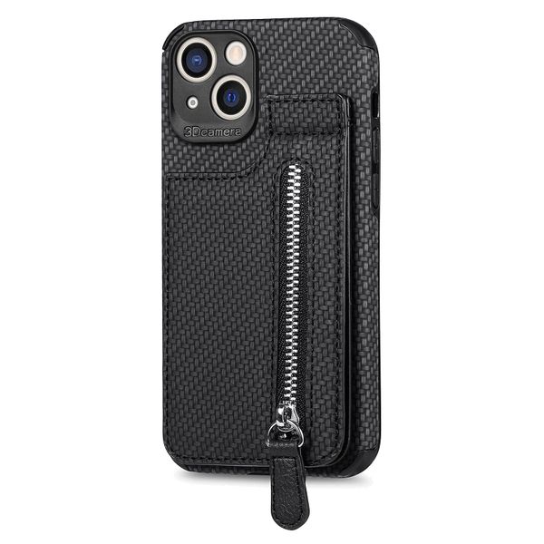 Zippered Fiber Phone Case Compatible With Apple iPhone 11 Pro Max