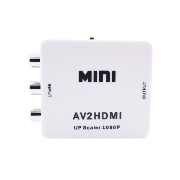 1080P Mini AV to HDMI Converter Adapter
