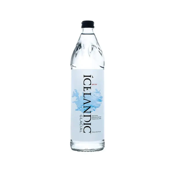Icelandic Glacial Still Water, 750ml Glass Bottles (12-Pack)