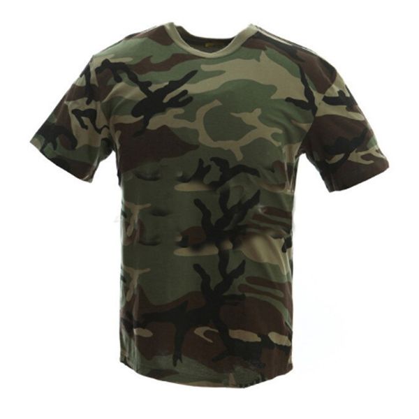 TacSpec Camo T-Shirt - Woodland Camo